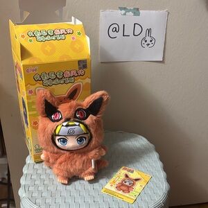 Naruto Beast Party Plush Keychain